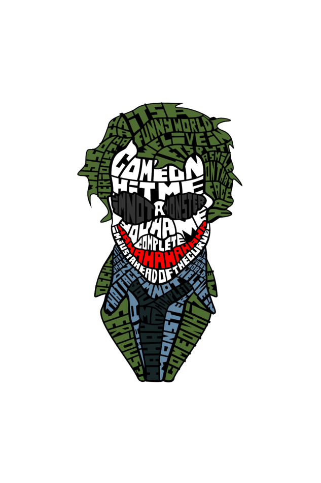 joker character t-shirt