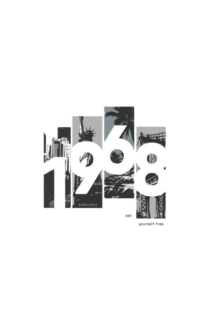 Old Town Print T-Shirt