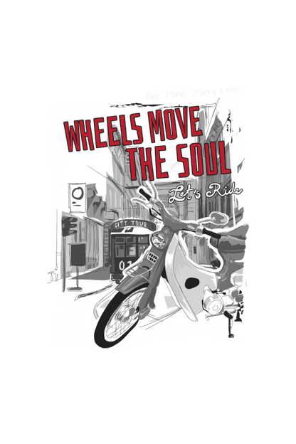 Wheels Move the Soul Supima Cotton T-Shirt