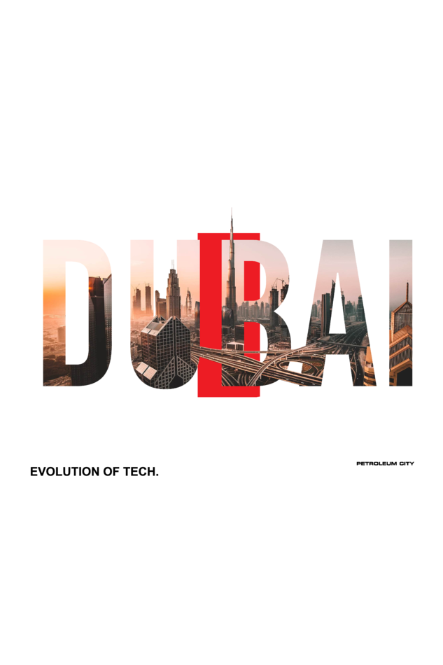 dubai print supima t-shirt