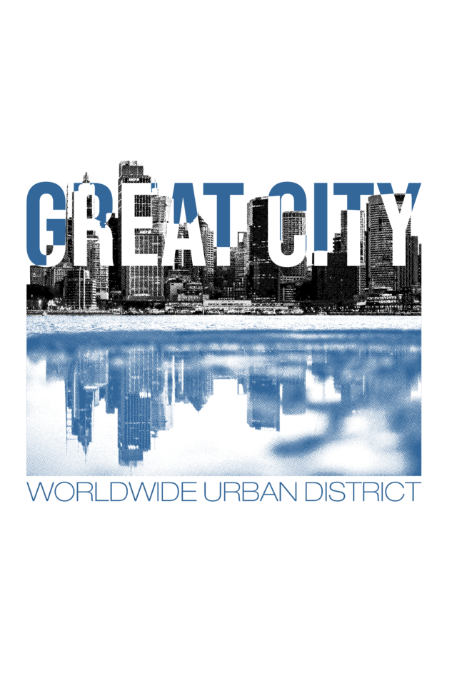 great city print t-shirt