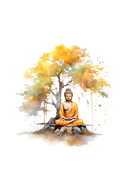 Buddha Meditating T-Shirt