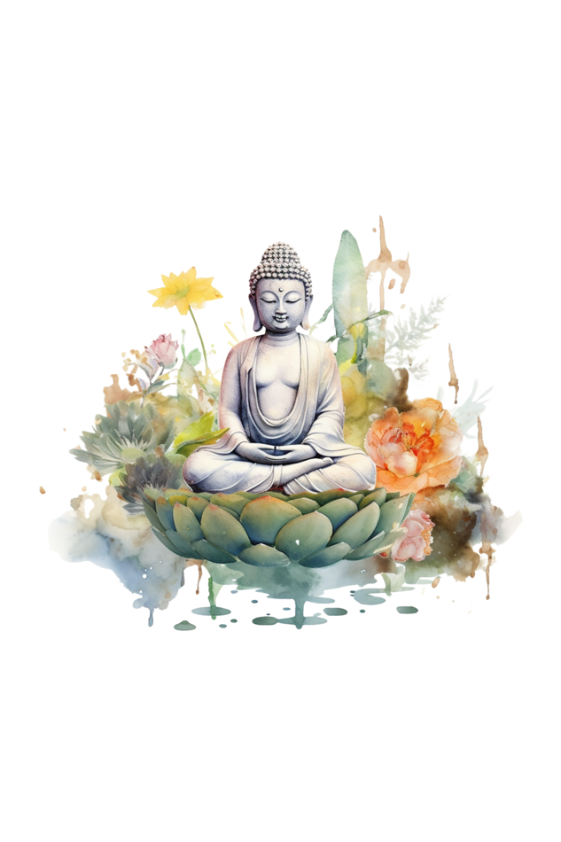 gautam buddha – peaceful soul t-shirt