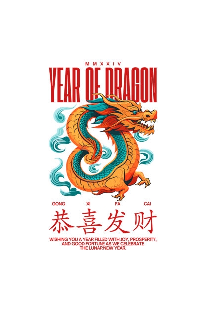 Dragon Print Supima T-Shirt : Unleash the Power of Style.