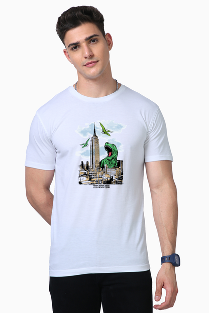 Dragon City Print T-Shirt