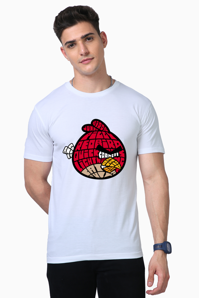 angry birds supima cotton t-shirt