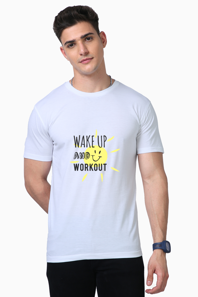 wake up and work out t-shirt : your daily dose of motivation