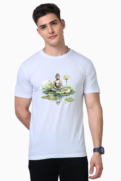 Buddha Meditating T-Shirt – Tranquil Vibes 