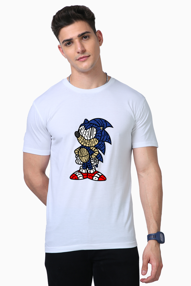 sonic character t-shirt