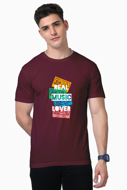 Real Music Lover T-Shirt For Those Who Feel Every Beat.