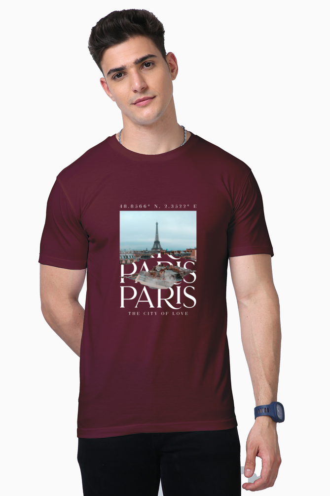 paris city cotton t-shirt