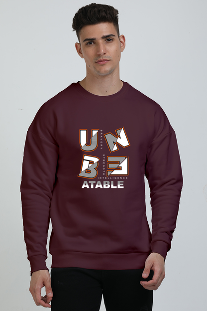 Unbeatable Oversized Sweatshirt – Bold Comfort, Unmatched Style