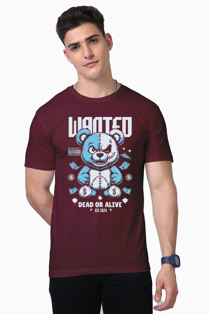 wanted dead or alive teddy t-shirt