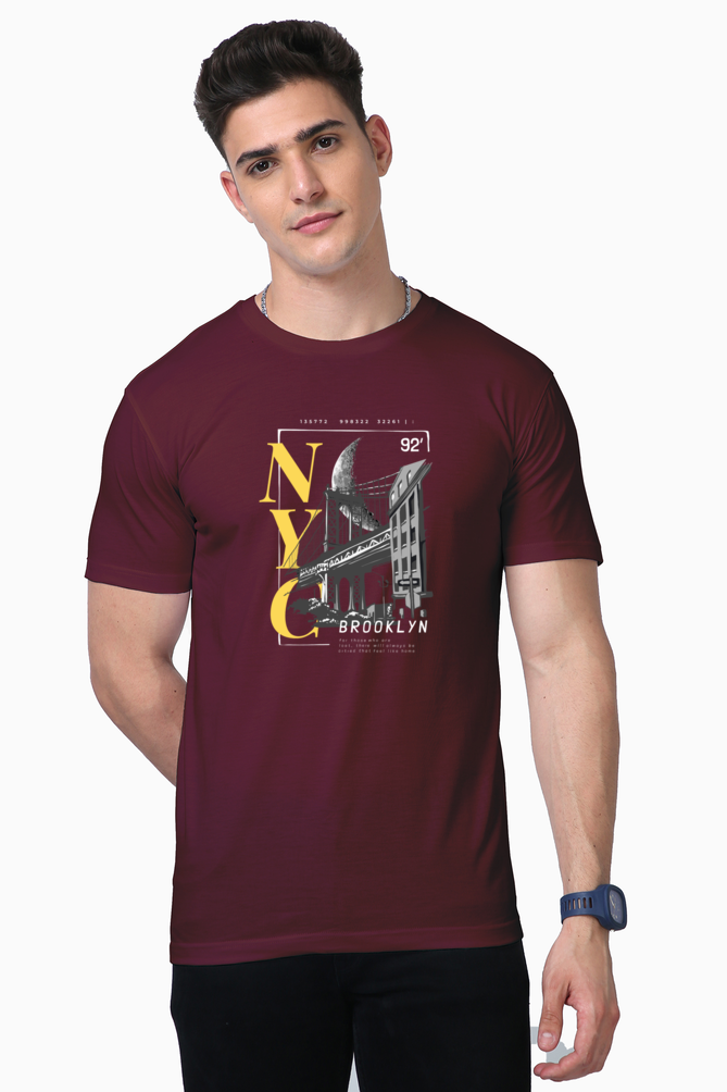 nyc city print t-shirt – premium quality supima cotton