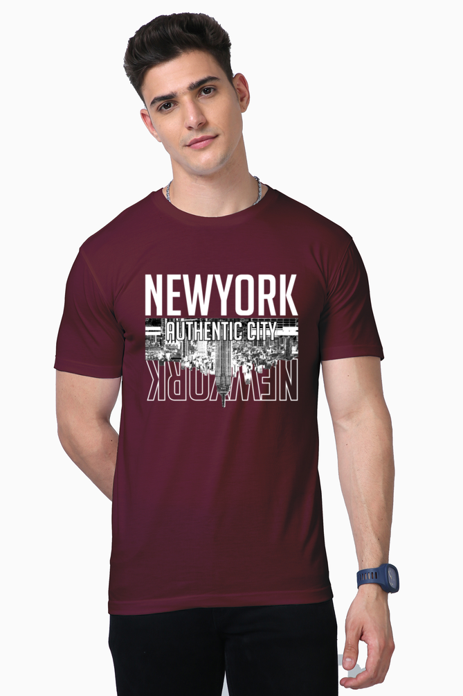 new york authentic city t-shirt