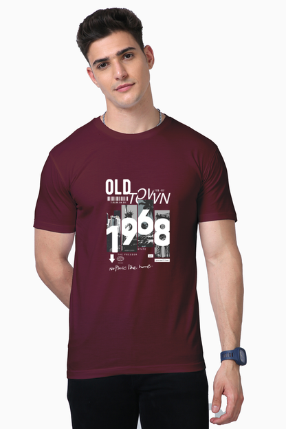 Old Town Print T-Shirt