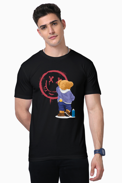 Painting Teddy T-Shirt: Where Art Meets Adorable