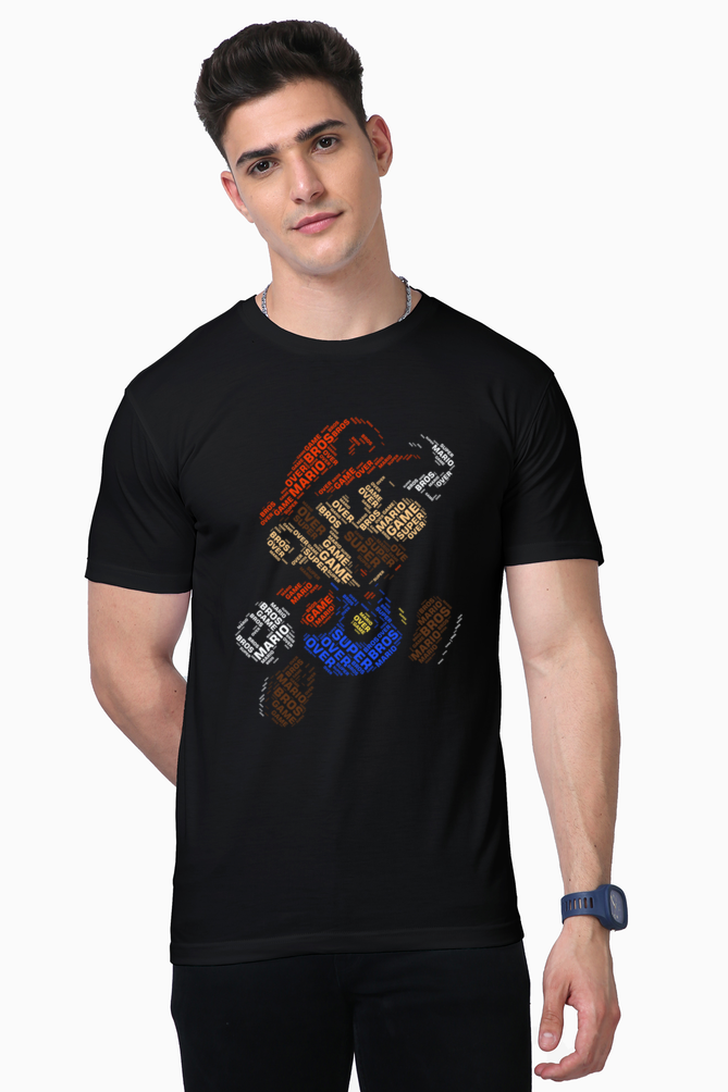 super mario design t-shirt