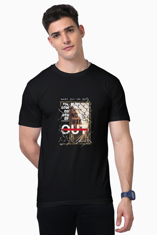 No Way Out Print T-Shirt