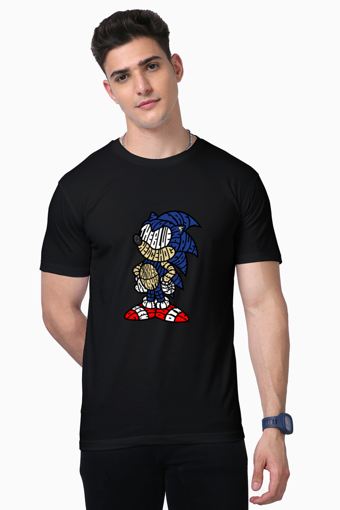 sonic character t-shirt