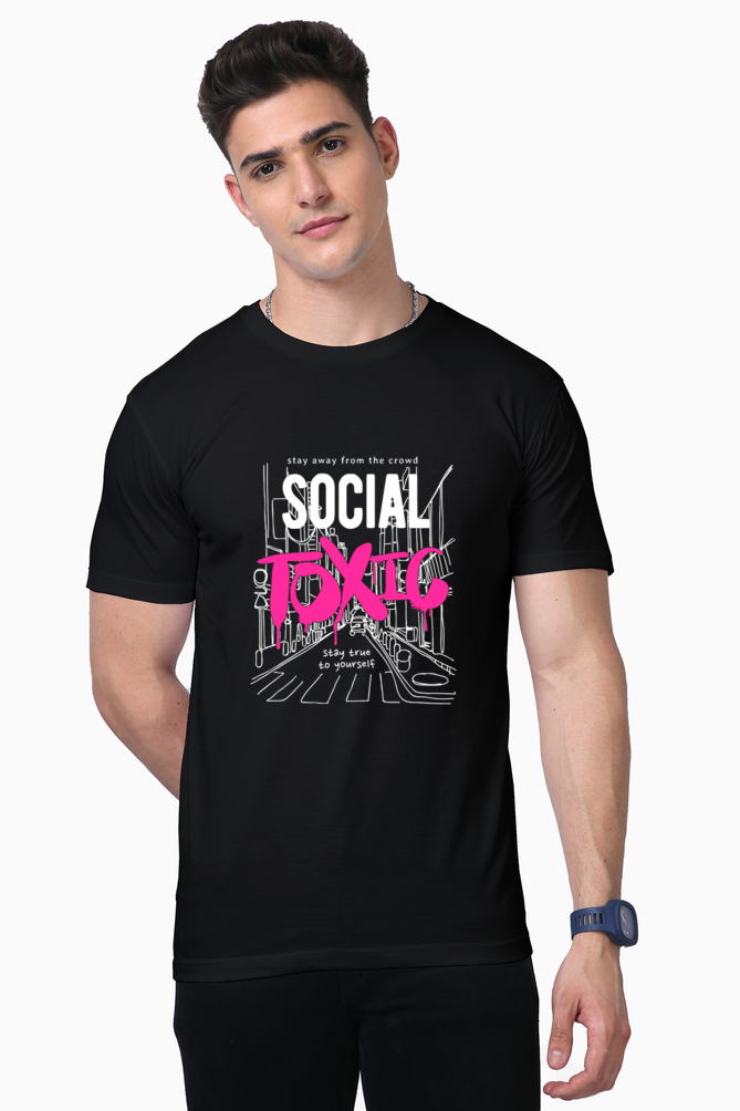 social toxic premium t-shirt