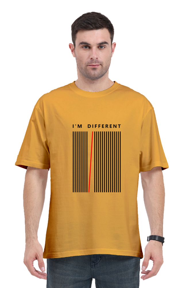 i am different oversized t-shirt – embrace your uniqueness