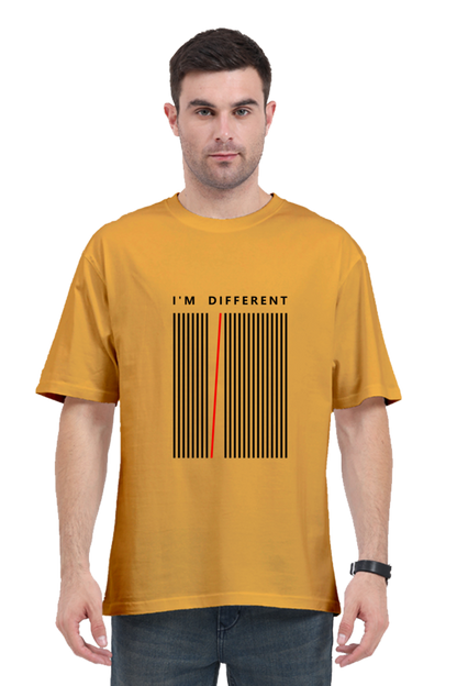 I Am Different Oversized T-Shirt – Embrace Your Uniqueness