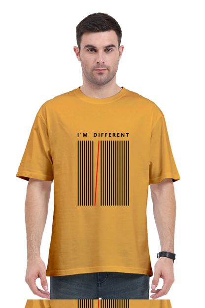 I Am Different Oversized T-Shirt – Embrace Your Uniqueness