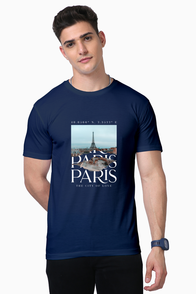 paris city cotton t-shirt