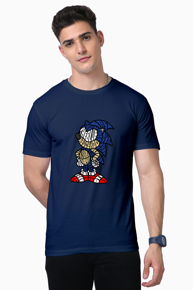 sonic character t-shirt