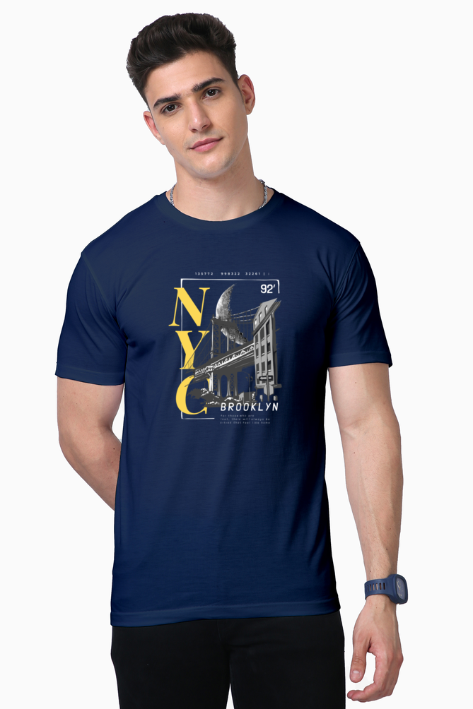 nyc city print t-shirt – premium quality supima cotton