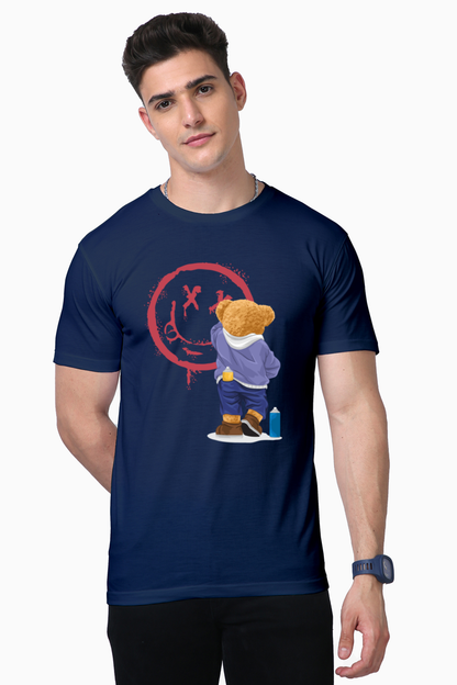 Painting Teddy T-Shirt: Where Art Meets Adorable