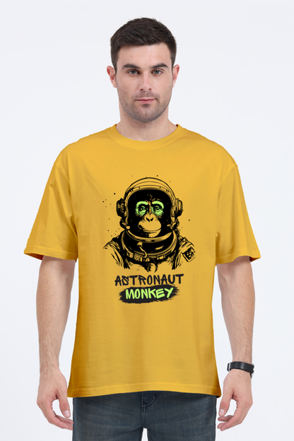 Astronaut Monkey Print Oversized T-Shirt – A Cosmic Adventure in Style