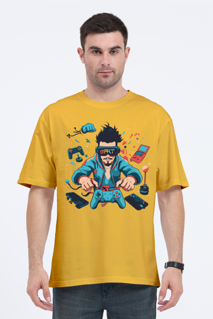 Gamer Print Oversized T-Shirt – Level Up Your Style