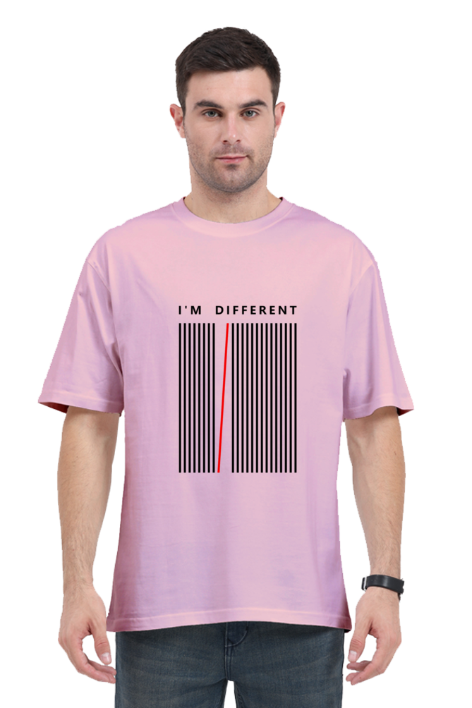 i am different oversized t-shirt – embrace your uniqueness