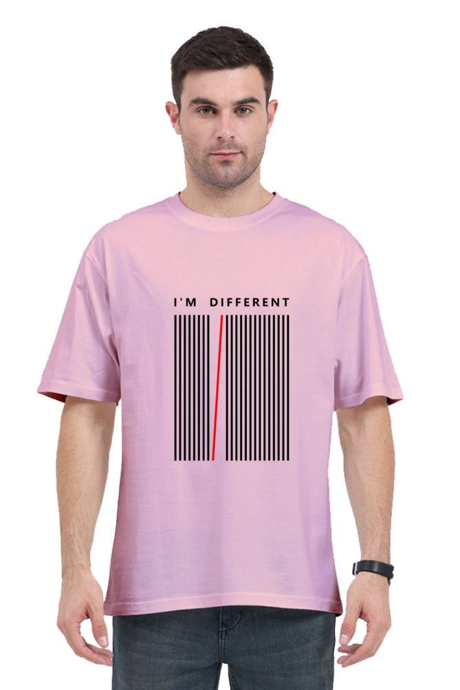 i am different oversized t-shirt – embrace your uniqueness