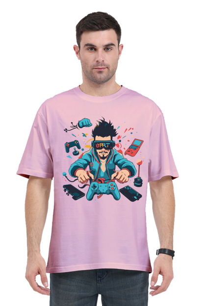 Gamer Print Oversized T-Shirt – Level Up Your Style