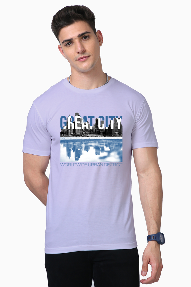 great city print t-shirt