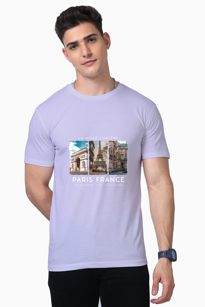 Paris City Print Supima Cotton T-Shirt