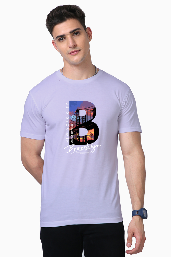 brooklyn print t-shirt – premium quality cotton