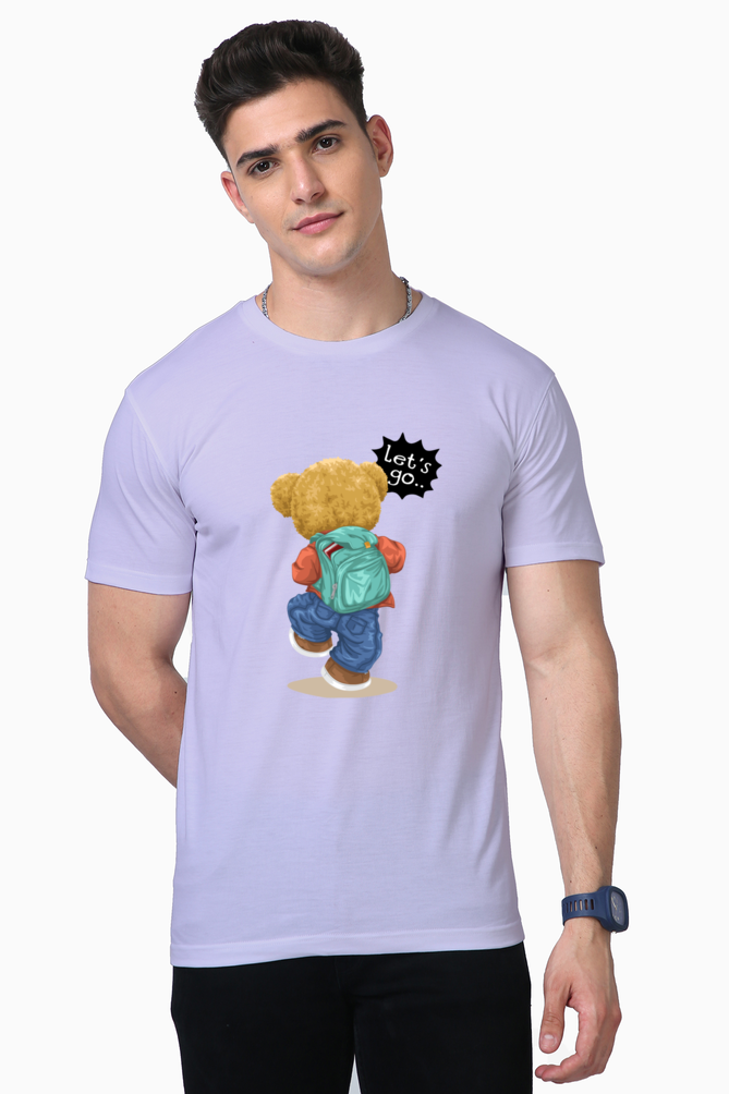 let's go teddy t-shirt: adventure starts here!