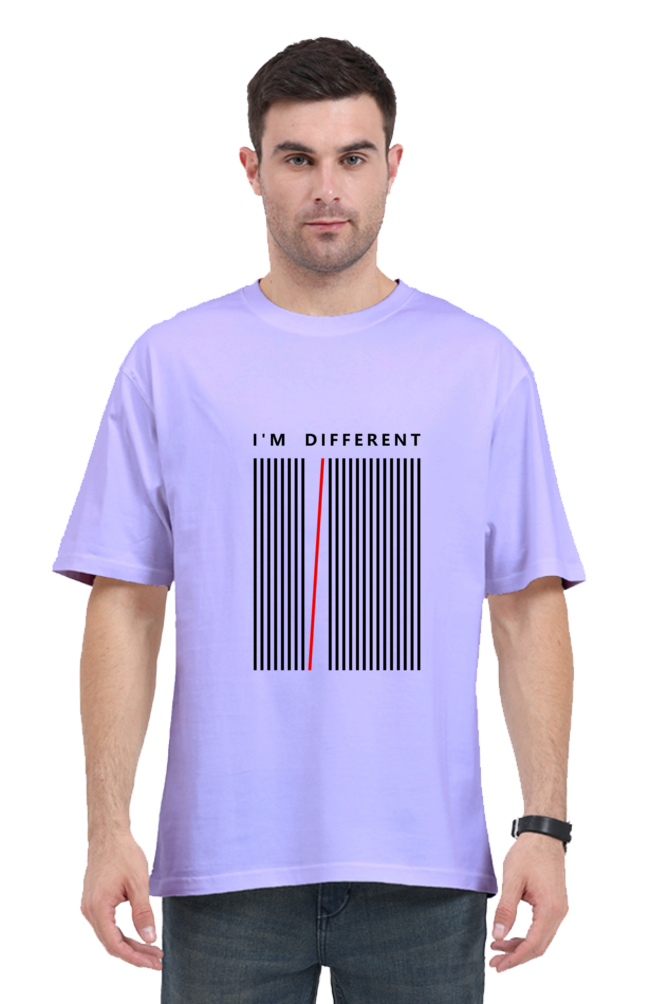 i am different oversized t-shirt – embrace your uniqueness