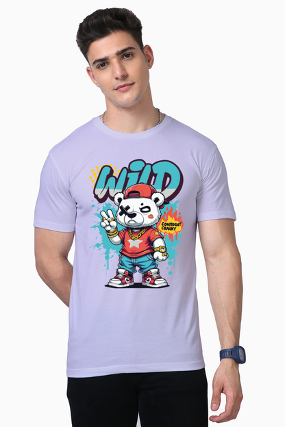 Wild Panda Print T-Shirt