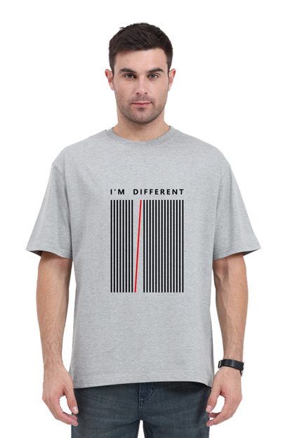 I Am Different Oversized T-Shirt – Embrace Your Uniqueness