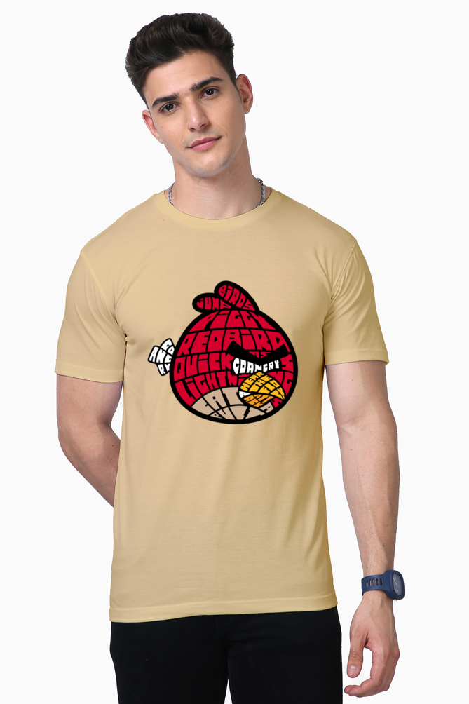 angry birds supima cotton t-shirt