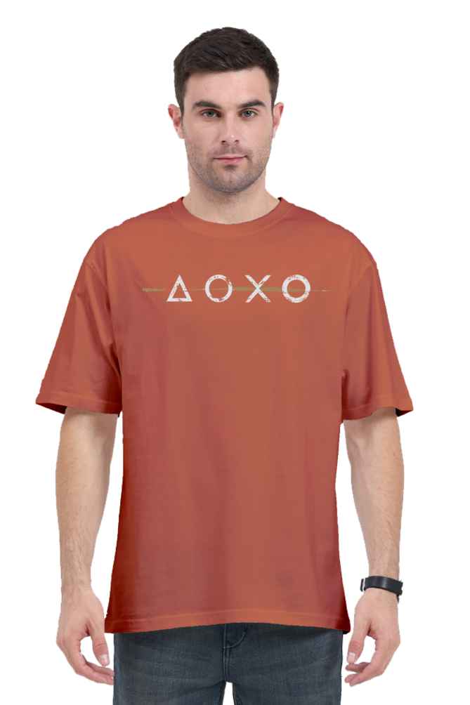 squid games symbol oversized t-shirt – play the game, wear the symbol