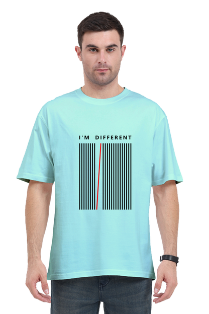 I Am Different Oversized T-Shirt – Embrace Your Uniqueness