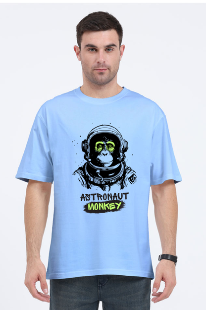 Astronaut Monkey Print Oversized T-Shirt – A Cosmic Adventure in Style