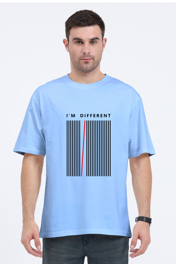 i am different oversized t-shirt – embrace your uniqueness