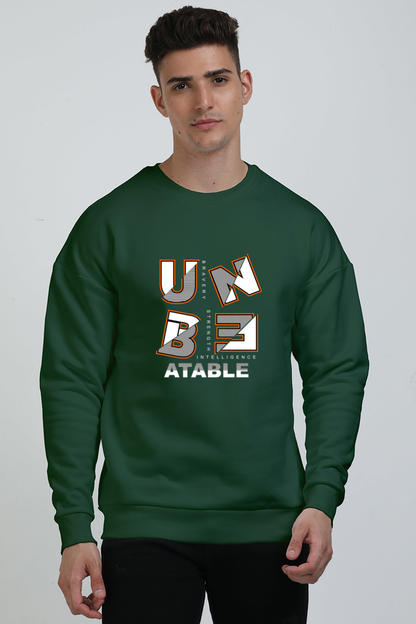 Unbeatable Oversized Sweatshirt – Bold Comfort, Unmatched Style